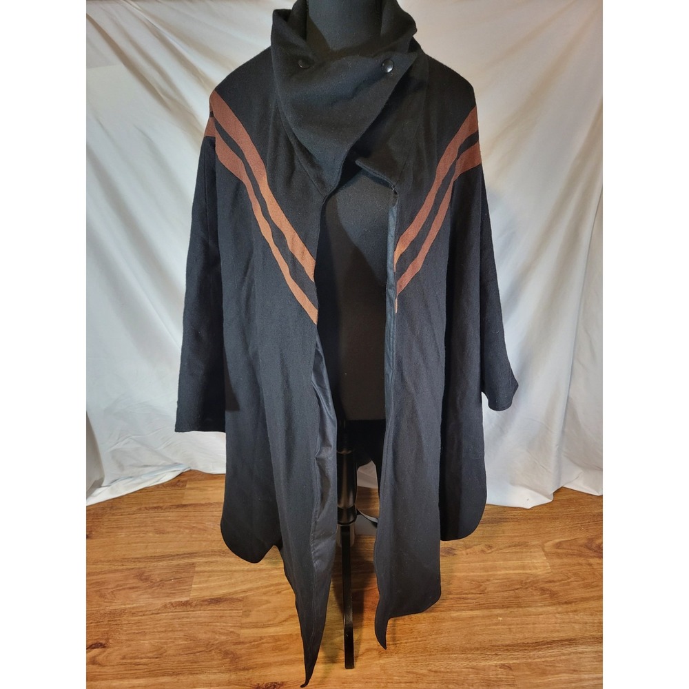 Vintage Moroci New York‎ Wool Poncho Cape